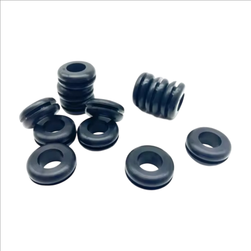 High precision molded seal cutting service strip options NBR EPDM FKM rubber cushion pads automotive hydraulic shock absorbers
