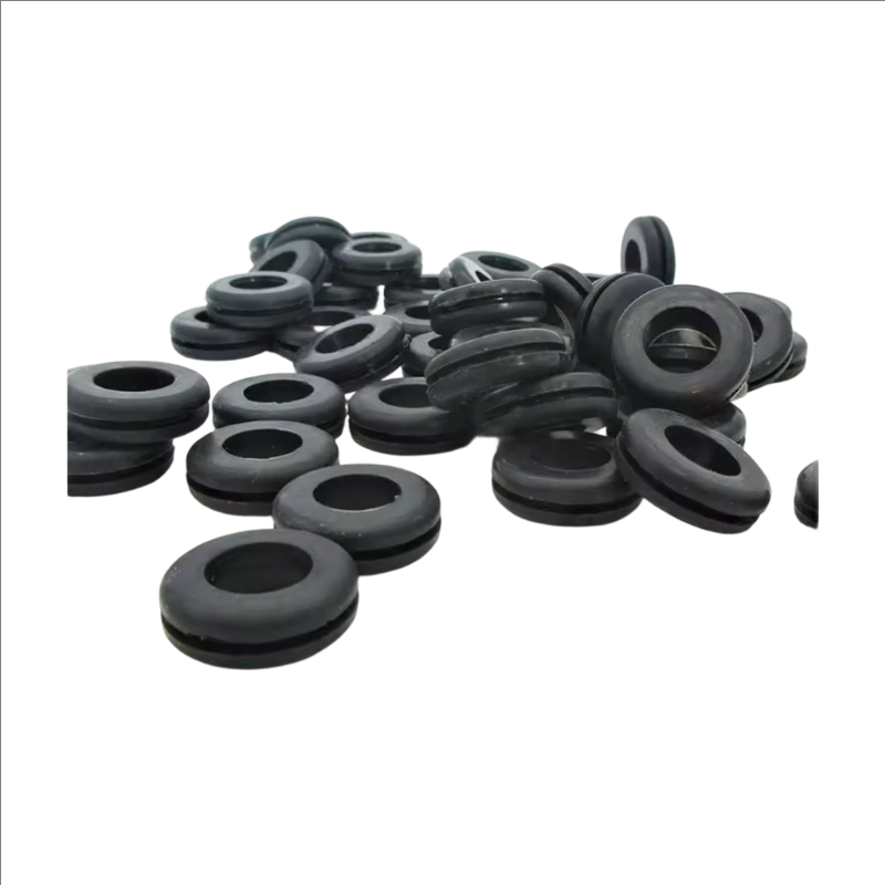 High precision molded seal cutting service strip options NBR EPDM FKM rubber cushion pads automotive hydraulic shock absorbers