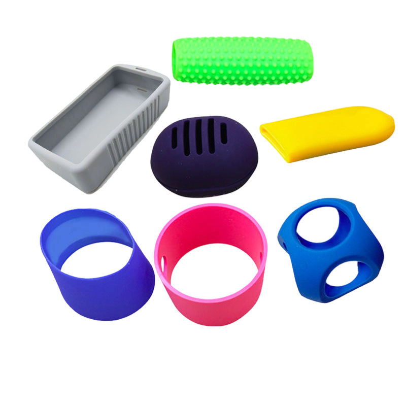 Customized silicone mold, silicone sleeve, anti drop and high temperature resistant rubber sleeve for electronic instruments