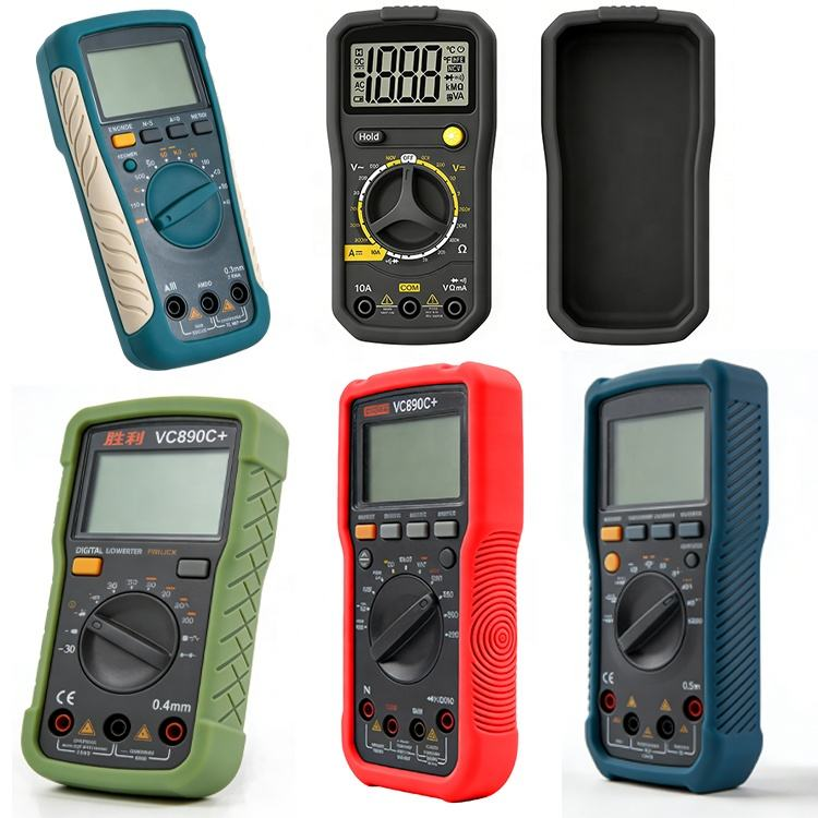 Factory customized multimeter silicone cover accessories, shock resistant protective cover, durable silicone cover suitable for electrical testing tools