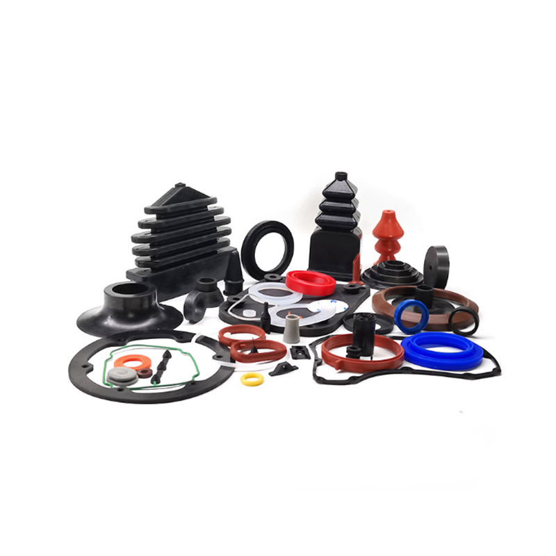 High quality customized silicone parts OEM black rubber molding cutting EPDM/NBR/NR industrial application irregular shaped silicone