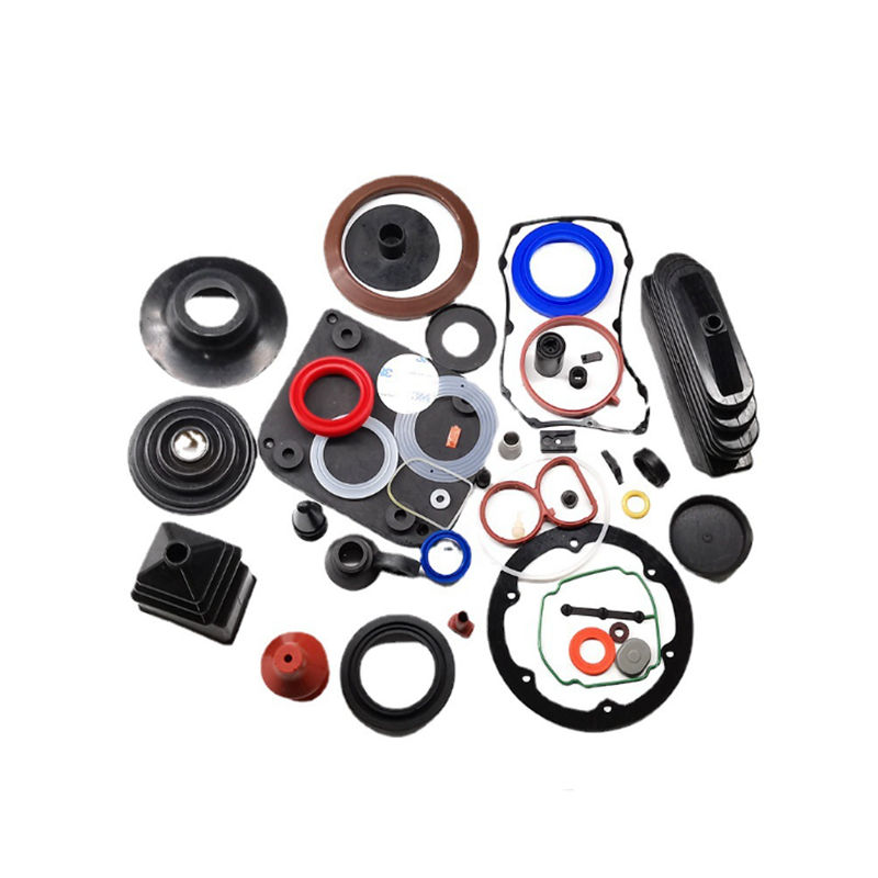 High quality customized silicone parts OEM black rubber molding cutting EPDM/NBR/NR industrial application irregular shaped silicone