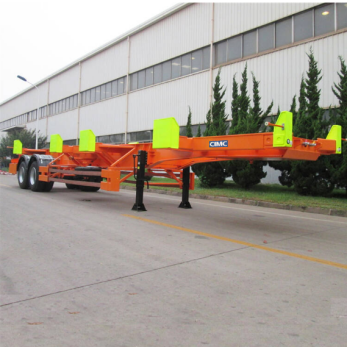 30-40 Terminal Container Truck Semi Trailer 