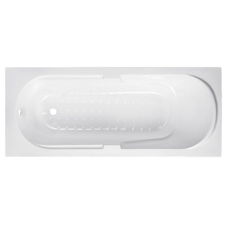  Acrylic Material  Simple  Rectangular Inserted Built-in Bath Tub Drop-in Bathtubs