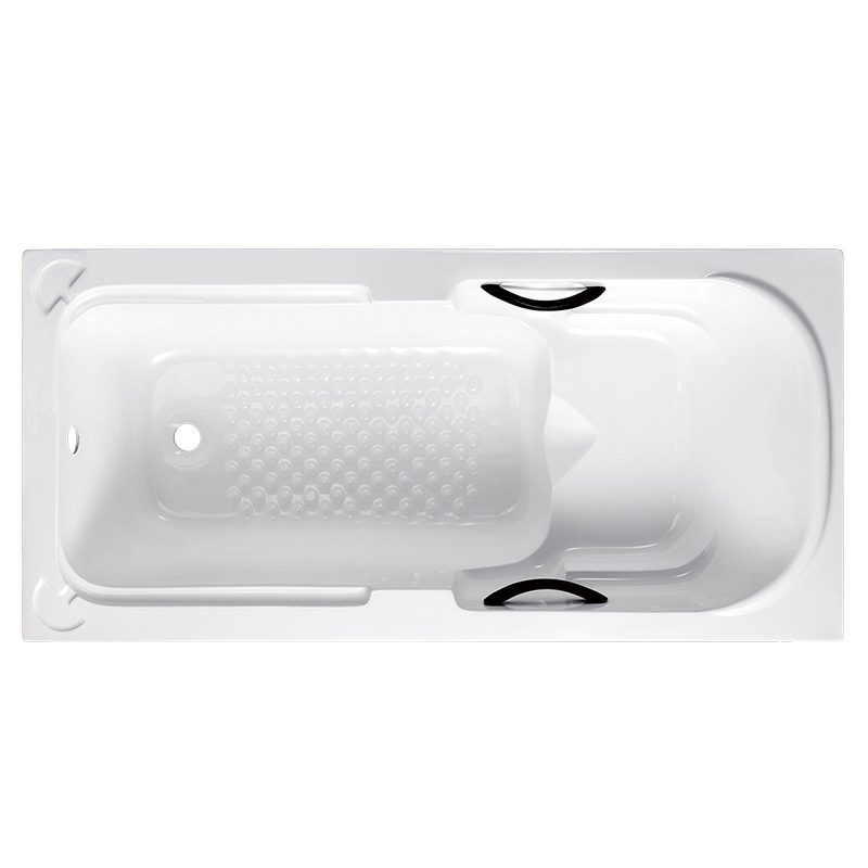 Pure Acrylic Customized Accessory Glossy Finishing  Modern Design Built in Bathtub 