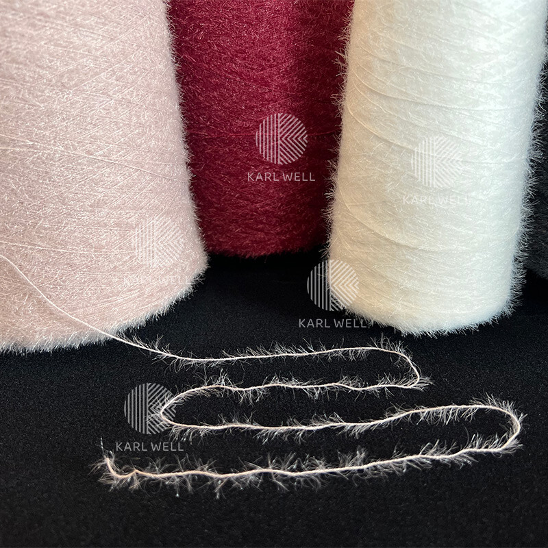 Feather yarn