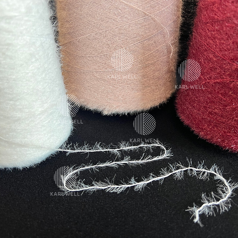 Feather yarn