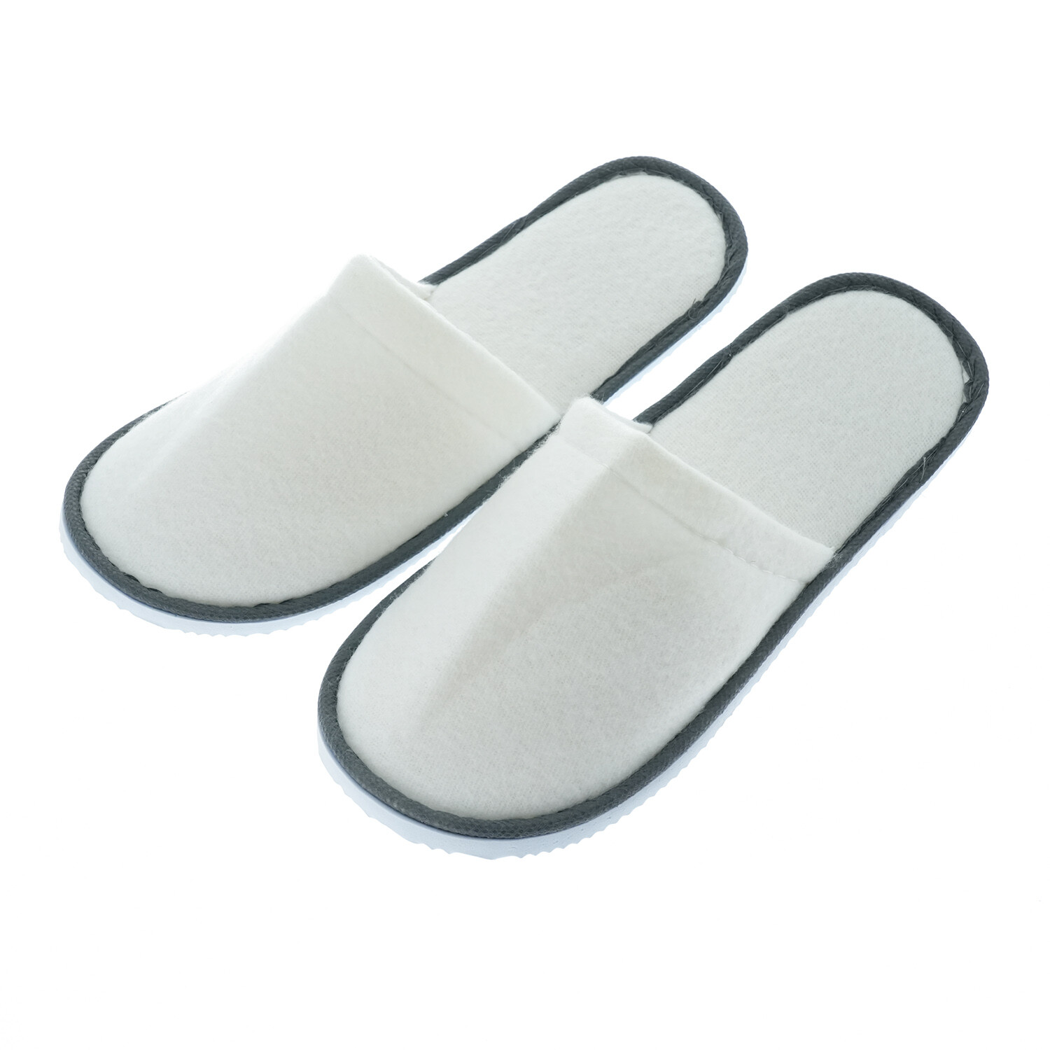 Napped Fabric Slippers