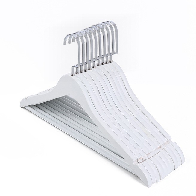 Flat - hook  Solid Wood Hanger 