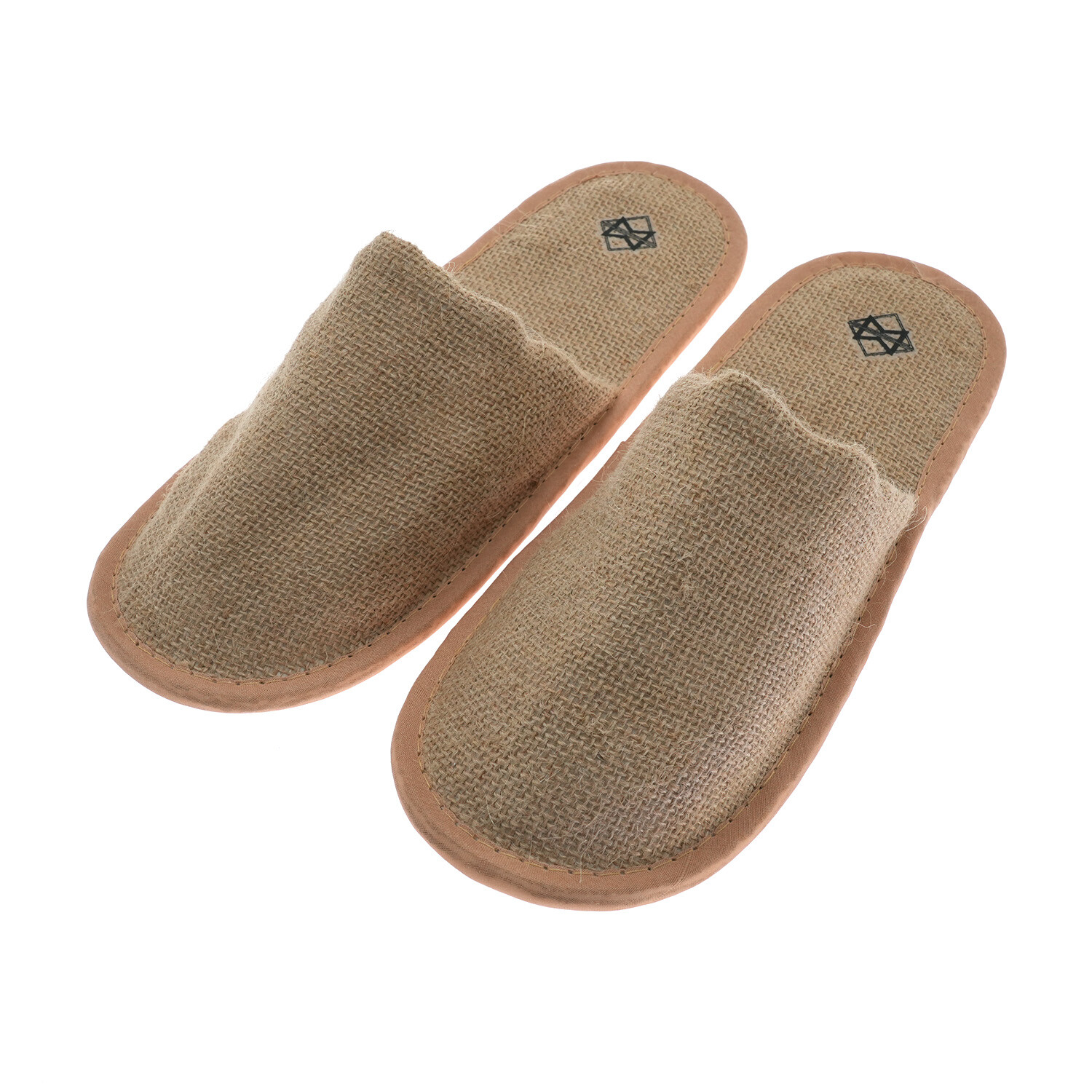 Natural Linen Slippers