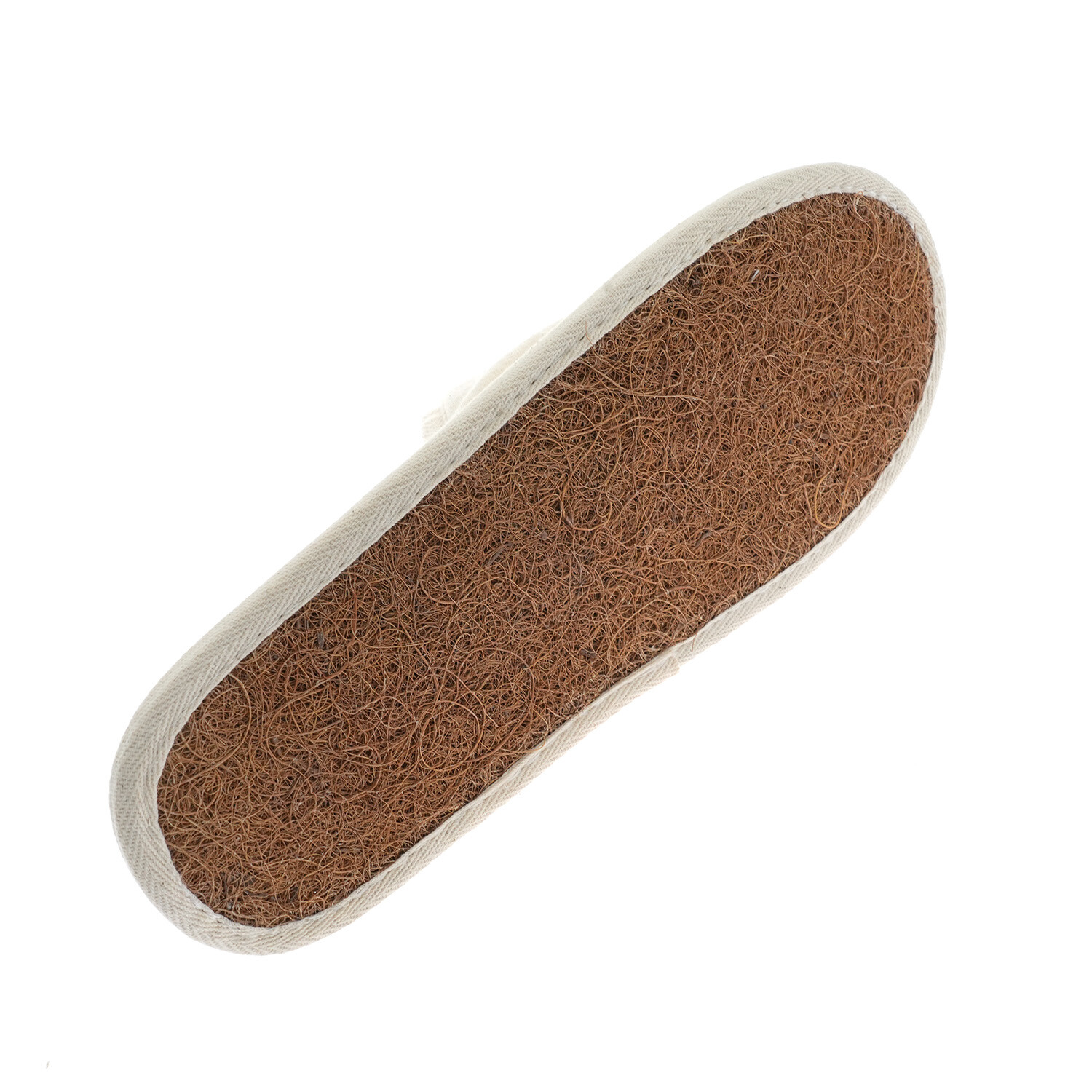 Eco-Friendly Canvas Slippers with Palm Fiber Sole