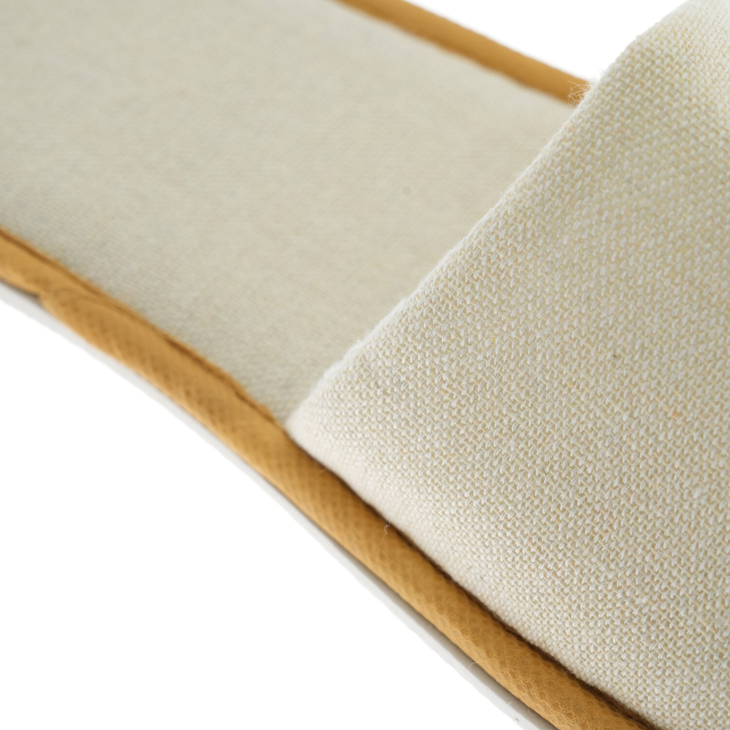 Canvas Toe-Loop Slippers