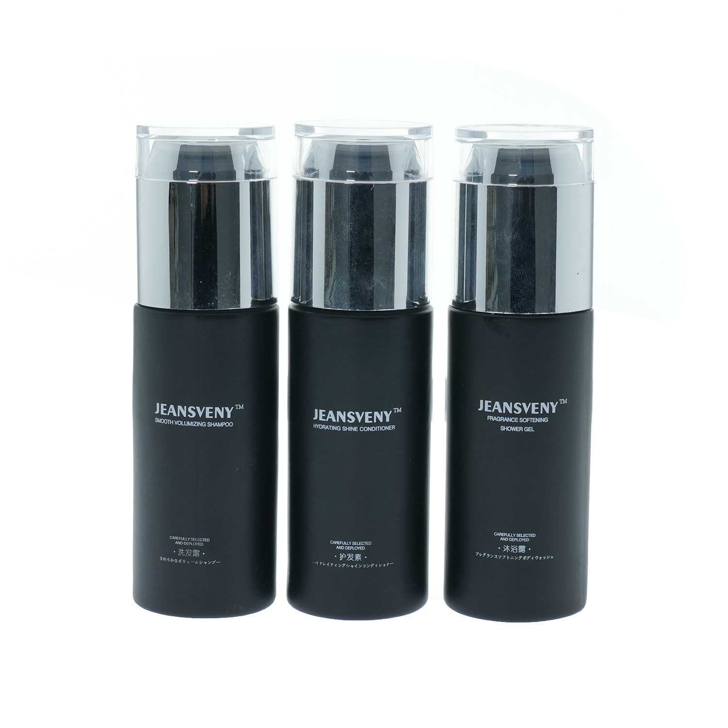 ‌Premium Customized Care Set in Glass Bottles