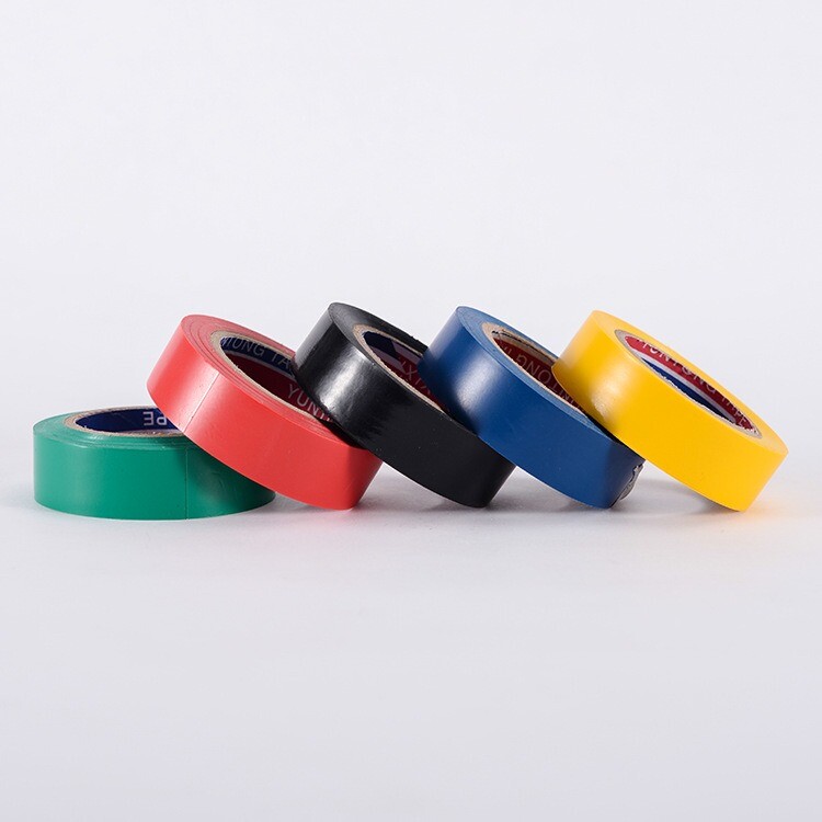 Wholesale of electrical tape, waterproof, high adhesion PVC tape, flame retardant, multi-color insulation, cold resistant tape, wire sealing and binding