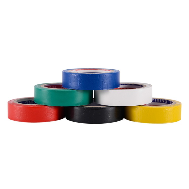 Wholesale of electrical tape, waterproof, high adhesion PVC tape, flame retardant, multi-color insulation, cold resistant tape, wire sealing and binding