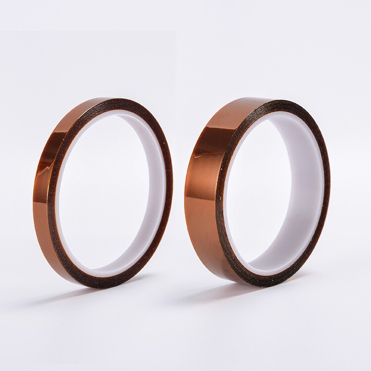 Golden finger tape, brown PET high-temperature resistant adhesive, polyimide insulation, heat insulation, non residue adhesive paper