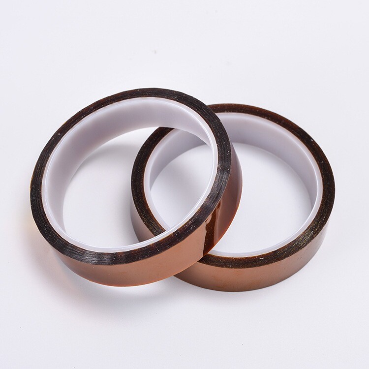 Golden finger tape, brown PET high-temperature resistant adhesive, polyimide insulation, heat insulation, non residue adhesive paper
