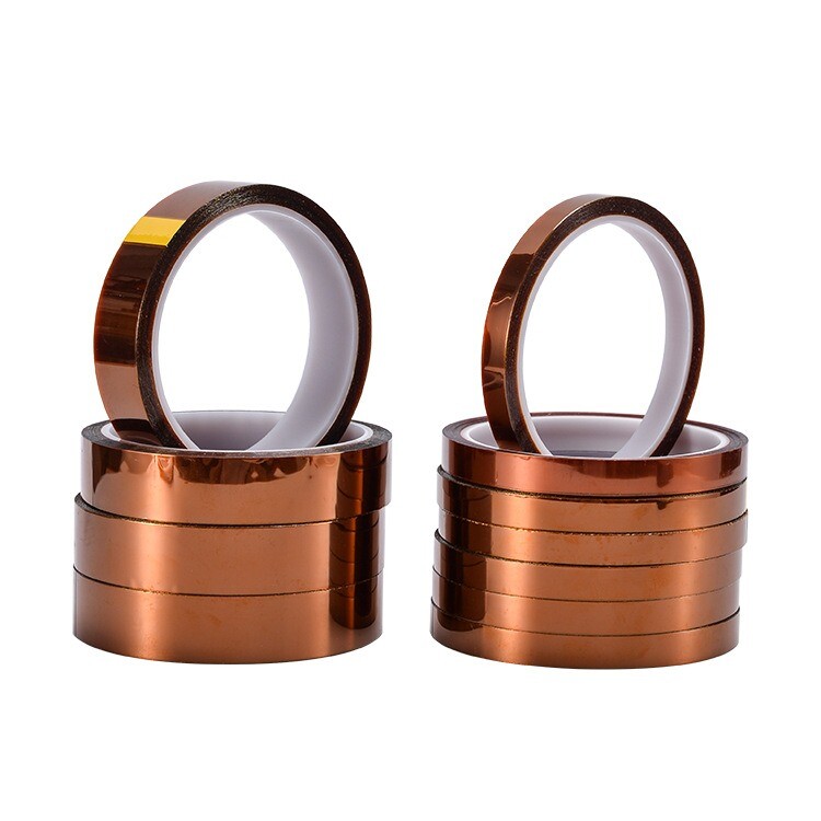 Golden finger tape, brown PET high-temperature resistant adhesive, polyimide insulation, heat insulation, non residue adhesive paper