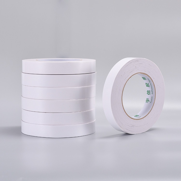 Full box double-sided tape, high viscosity and strong double-sided tape, student handmade office thin double-sided tape wholesale