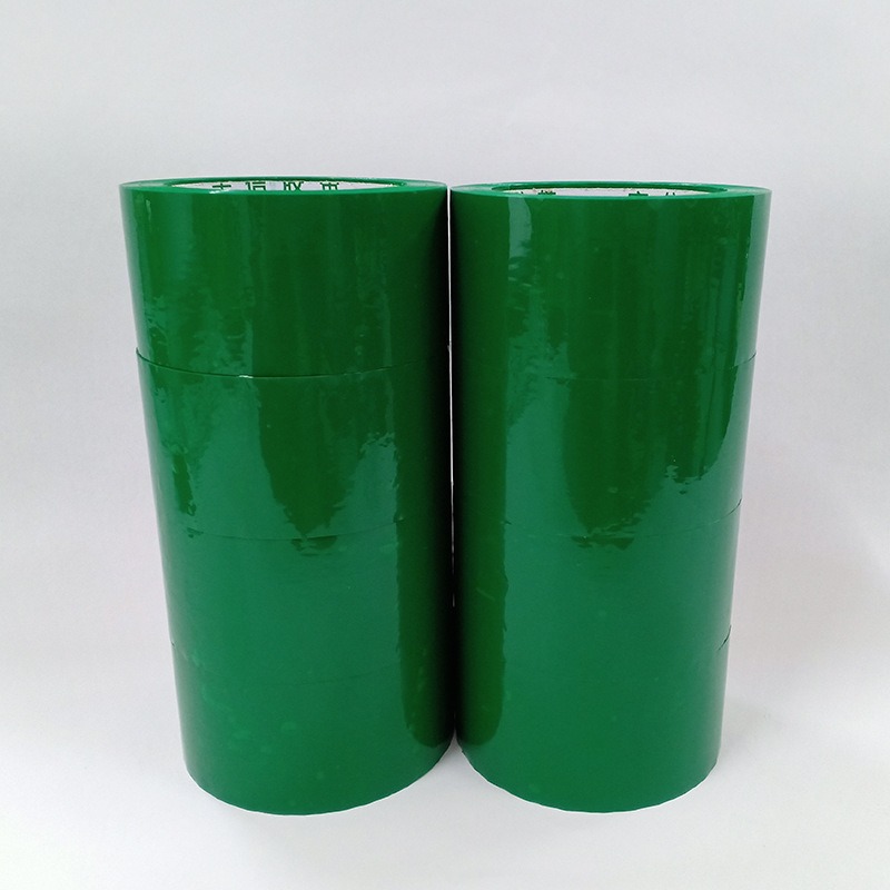 Green, red, blue, yellow, white, colored box sealing tape, express sealing tape, green packaging tape