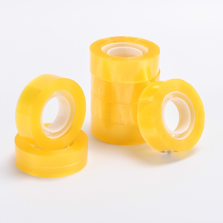 Transparent stationery tape, office sealing tape, width 1.2cm, 1.8cm student tape
