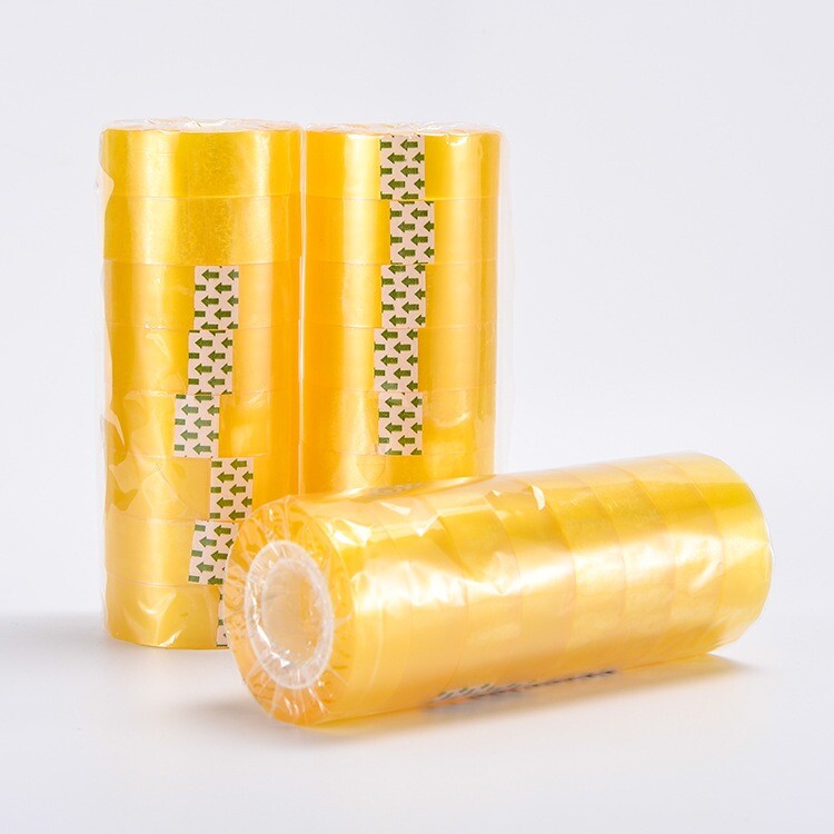 Transparent stationery tape, office sealing tape, width 1.2cm, 1.8cm student tape