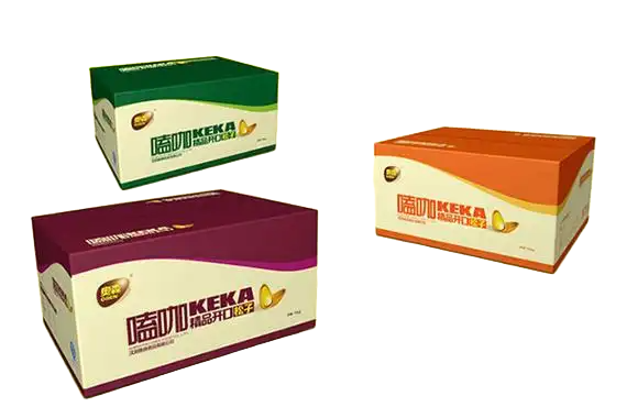 Color printed cardboard box