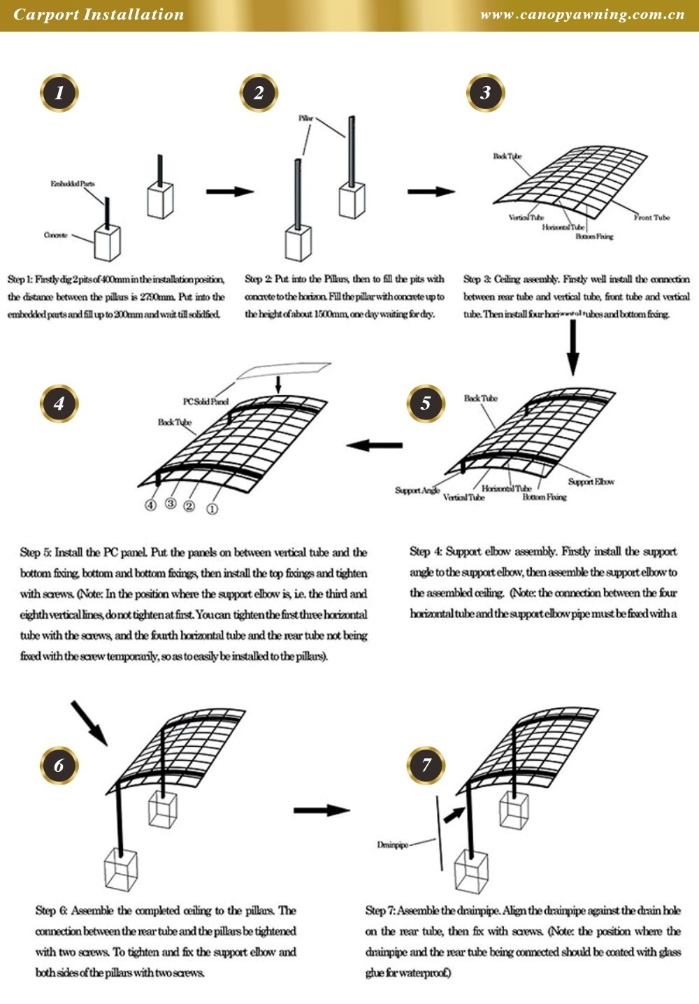 carport installation