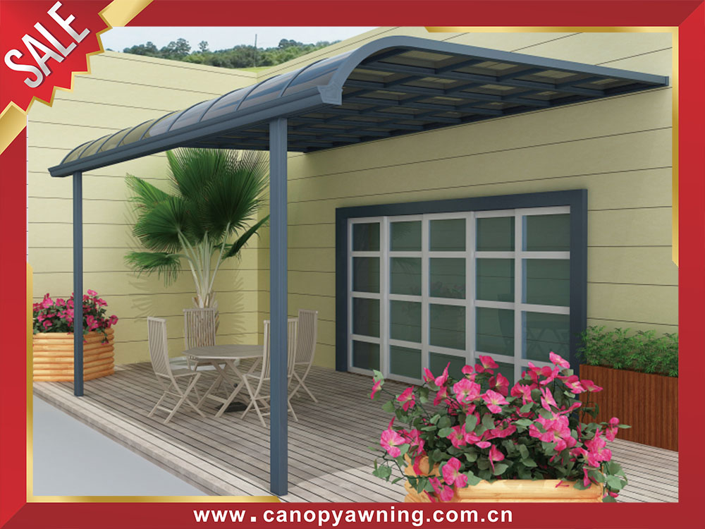 Excellent outdoor backyard polycarbonate aluminum patio terrace canopy awning shelter