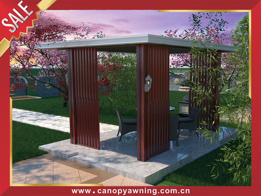 High quality outdoor backyard aluminum pavilion gazebo canopy shelter for sale