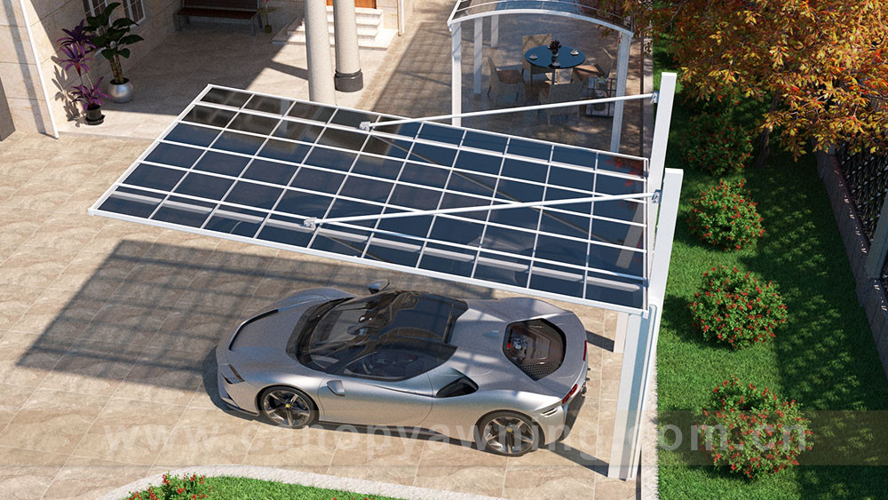 single carport shelter