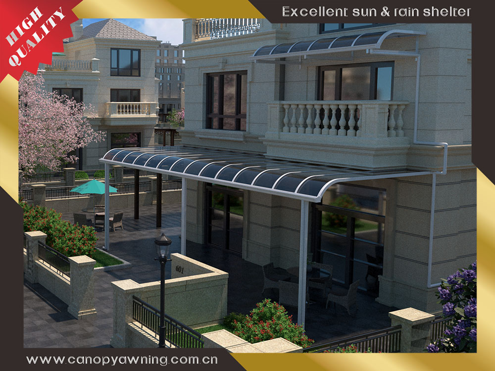 About the aluminum polycarbonate canopy