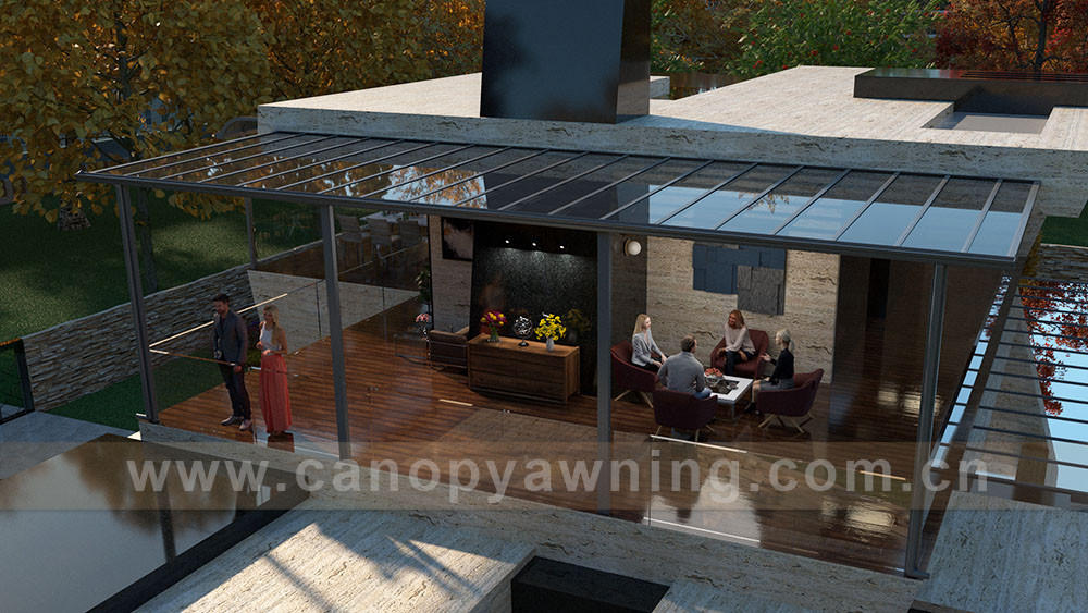 patio polycarbonate canopy shelter