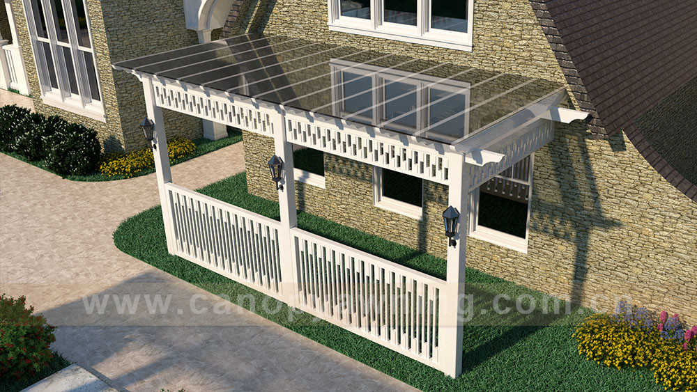 aluminum pergola
