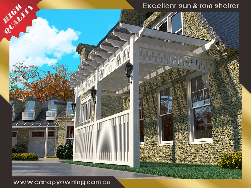 About the aluminum pergola