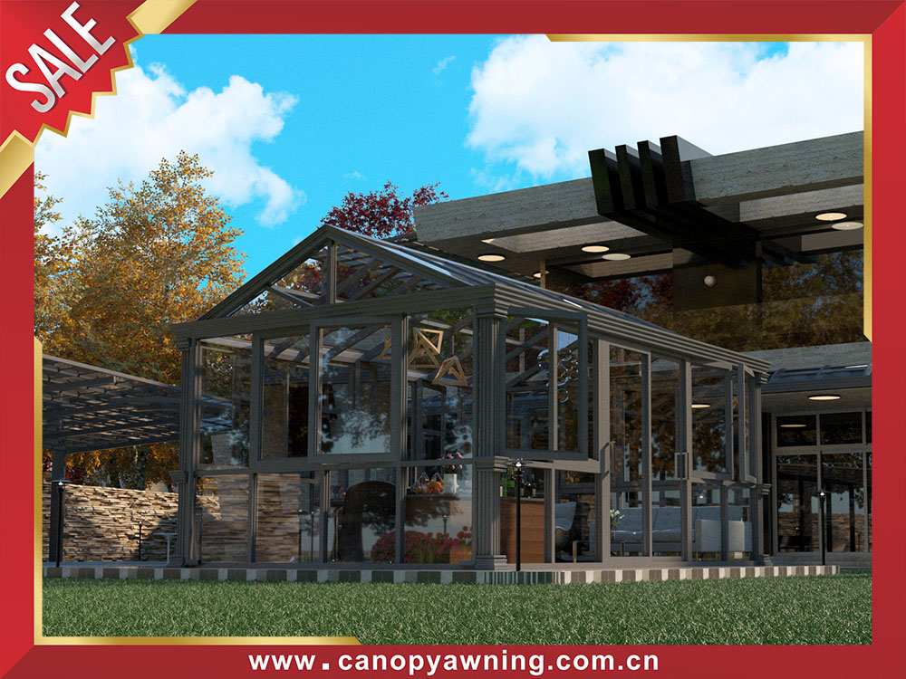 Excellent outdoor backyard aluminum glass sunroom sun house enclouse shed cabin for sale Excellent outdoor backyard aluminum glass sunroom sun house enclouse shed cabin for sale