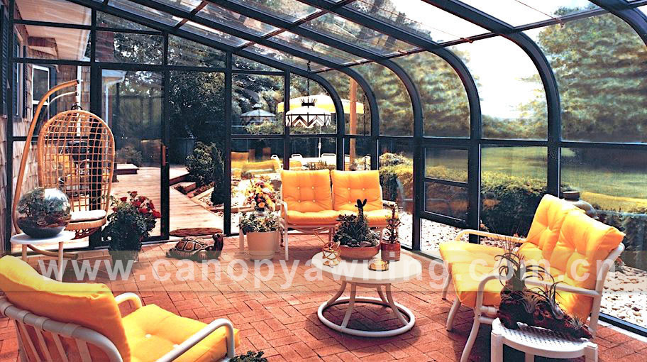 sunroom backyard