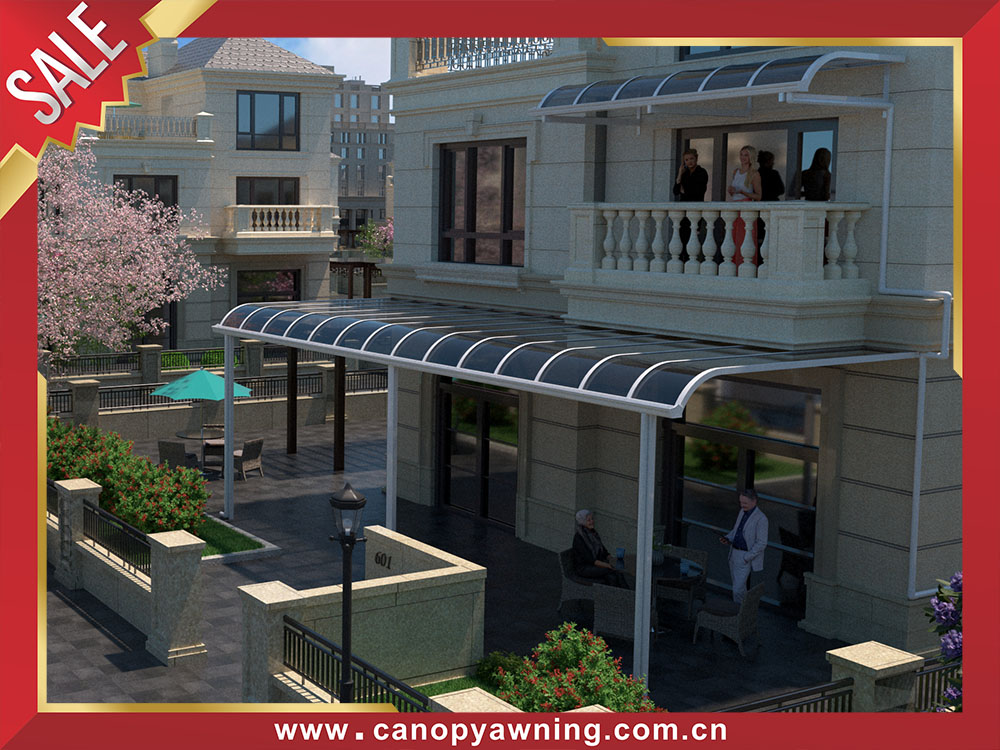Backyard outdoor polycarbonate aluminum patio terrace shelter canopy awning for sales