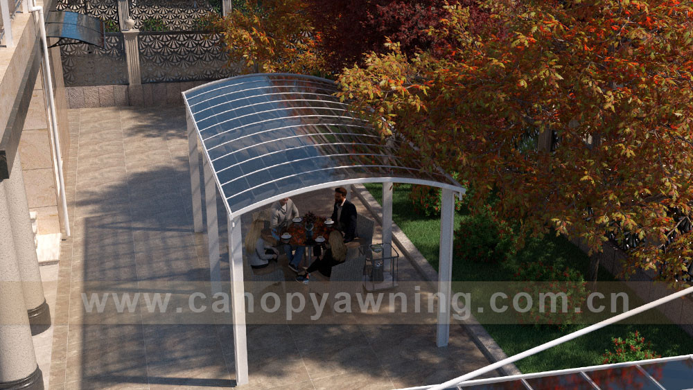 outdoor polycarbonate shelter canopy gazebo