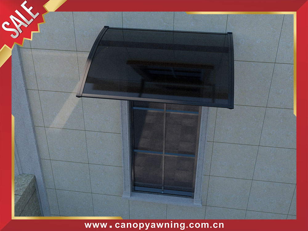 House window door DIY awning canopy shelter with hollow polycarbonate sheet for sale