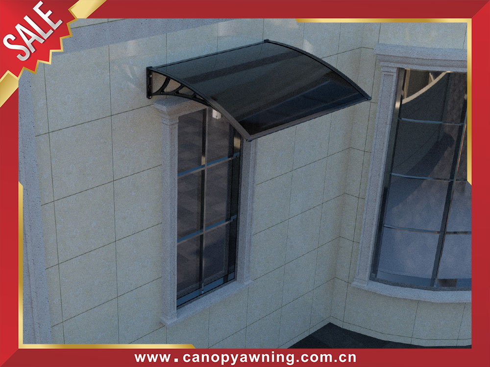 hot selling Window door DIY awning canopy shelter with hollow polycarbonate sheet