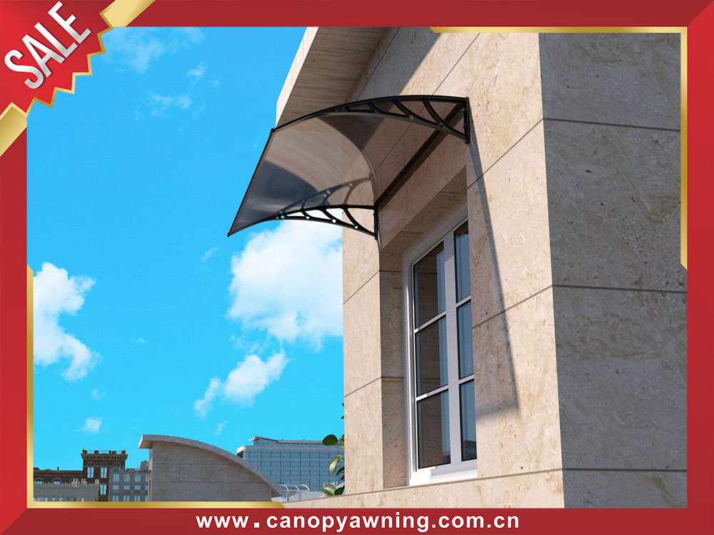 Excellent DIY hollow polycarbonate sun rain awning canopy shield cover shelter for door window