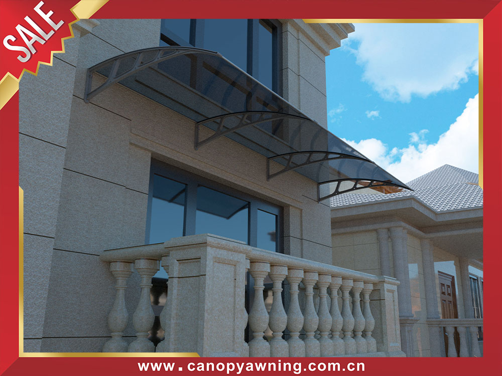 House window door large size DIY Polycarbonate pc awning canopy shelter with 1500mm bracket support arm
