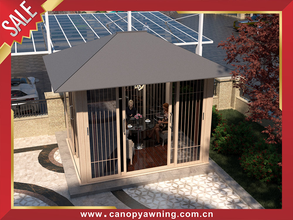 Outdoor backyard aluminum pavilion gazebo enclosure cabin shed tiny house Outdoor backyard aluminum pavilion gazebo enclosure cabin shed tiny house