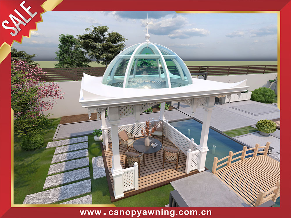 Hot selling outdoor backyard courtyard aluminum pavilion gazebo canopy shelter Hot selling outdoor backyard courtyard aluminum pavilion gazebo canopy shelter