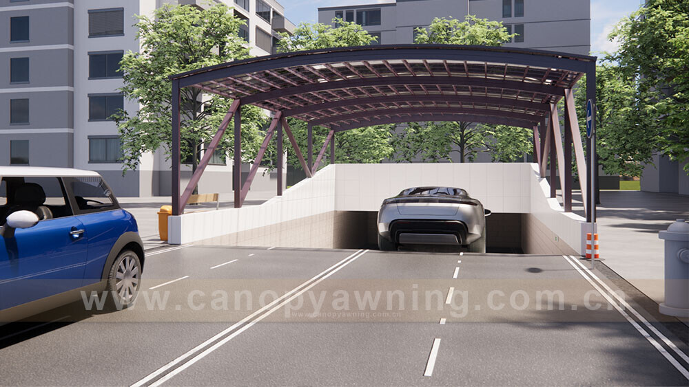 passage canopy awning