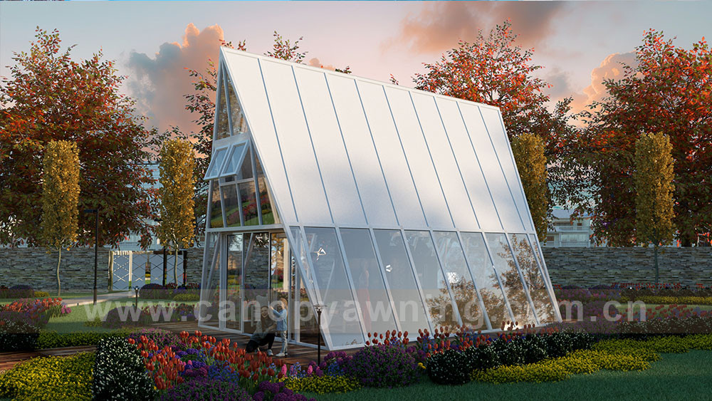 triangle sunroom
