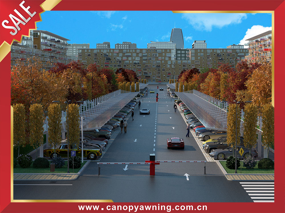 outdoor public polycarbonate aluminum carports parking multi-car canopy shelter for parking lot projects outdoor public polycarbonate aluminum carports parking multi-car canopy shelter for parking lot projects