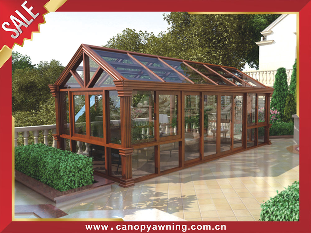 courtyard backyard sunroom sunhouse shed cabin with aluminum framework and tempered glass as cover courtyard backyard sunroom sunhouse shed cabin with aluminum framework and tempered glass as cover