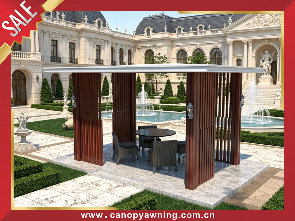 High quality outdoor backyard aluminum pavilion gazebo canopy shelter for sale